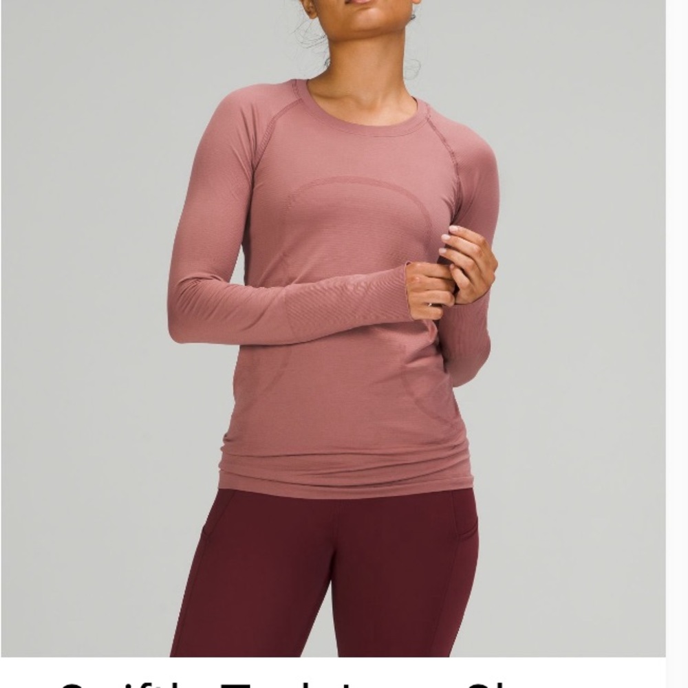LULULEMON swiftly long sleeve